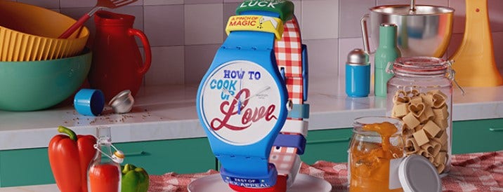 Swatch célèbre la Saint-Valentin