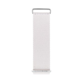 Bracelet de montre Textile Blanc Entrecorne 20 mm