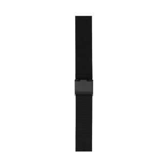Bracelet de montre Acier Noir Entrecorne 18 mm