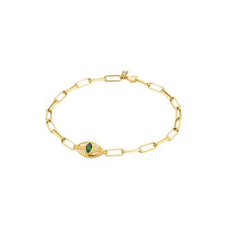 Bracelet Femme Green Ojo Doré