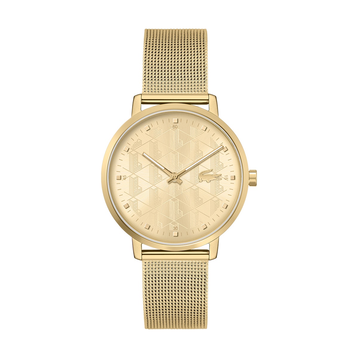 Montre cheap lacoste doré